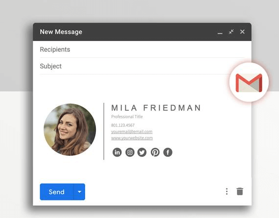 Những yếu tố giúp tạo chữ ký Email chuyên nghiệp